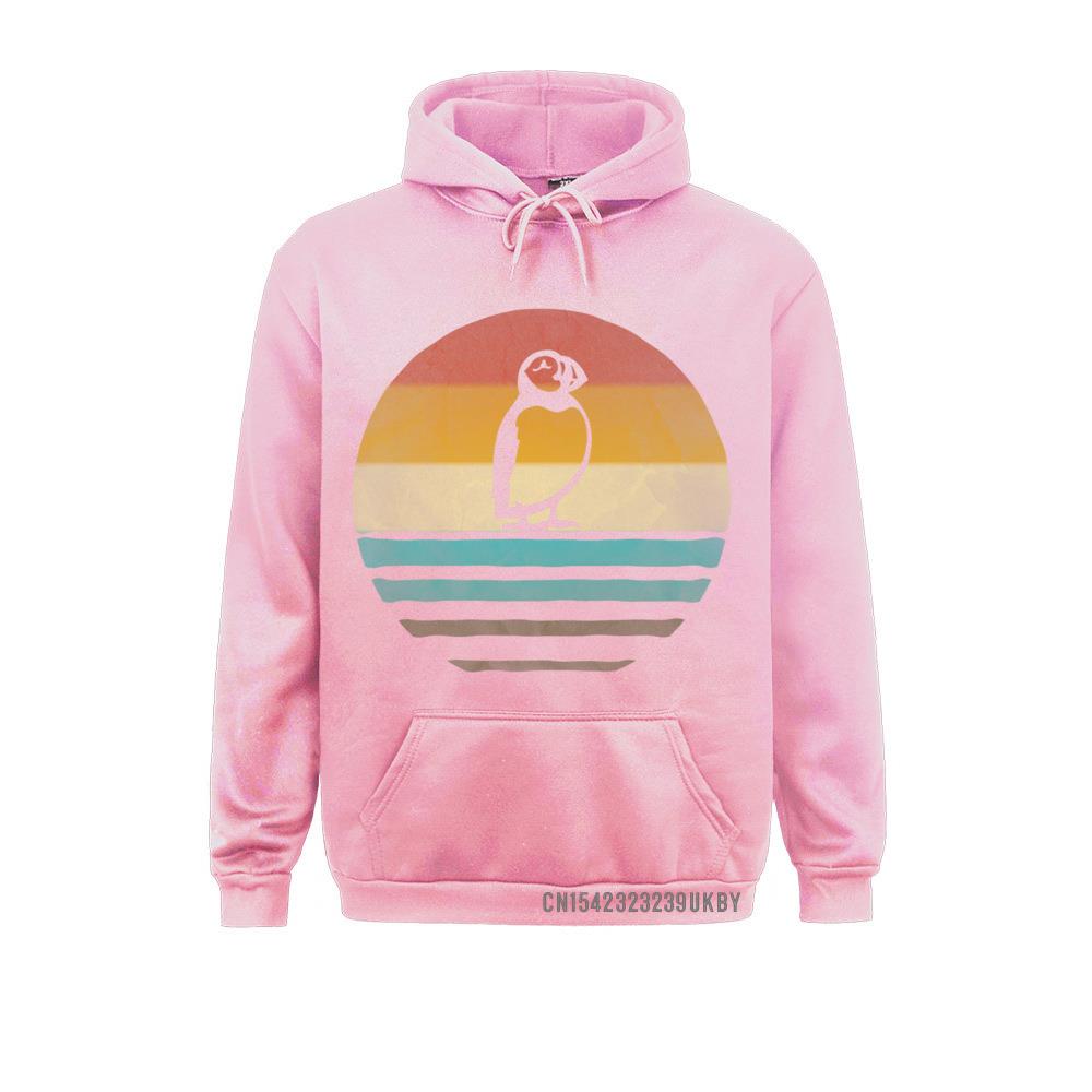 Толстовки с капюшоном в стиле ретро, ​​винтажные толстовки унисекс с закатом, тупиком, птицей, морской птицей, милые, забавные, премиум-класса, толстовки унисекс с длинными рукавами, обычный райф