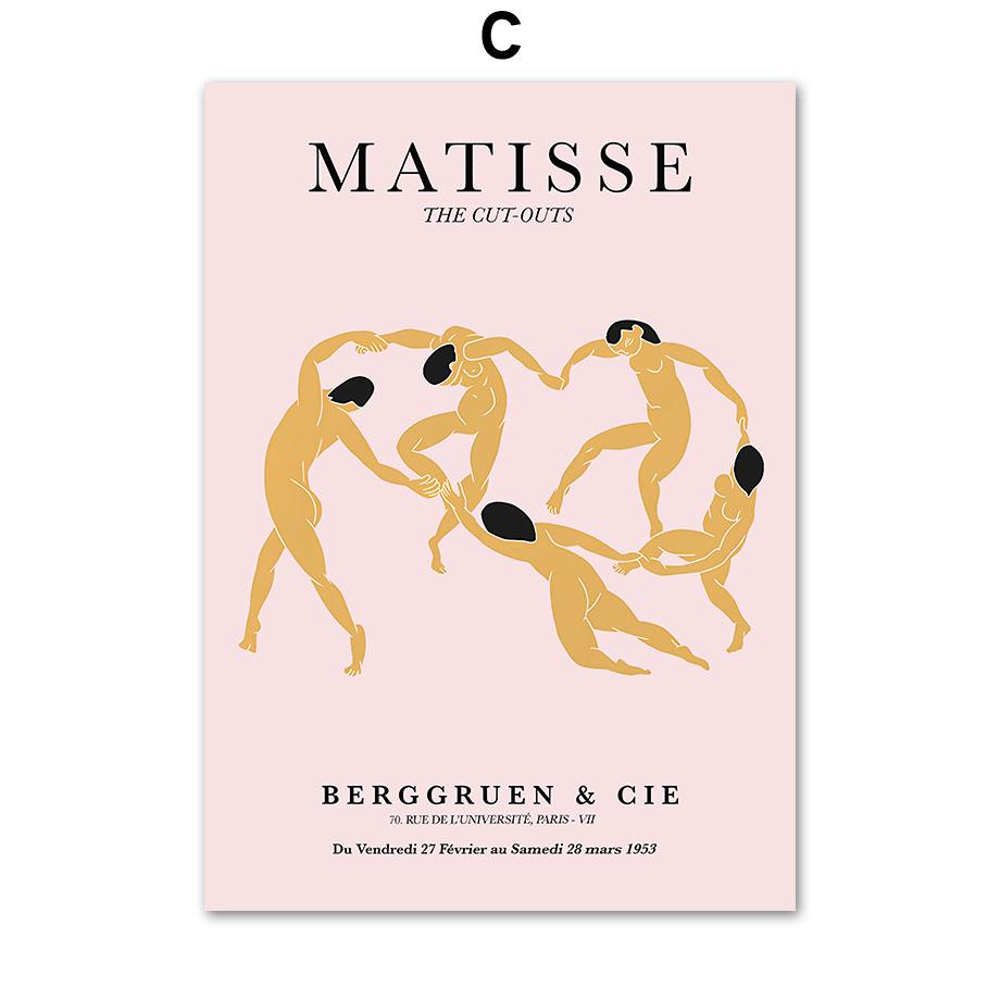 Розовый Анри Матисс коралловый Дейзи Ле Жарден Радуга настенная живопись печать на холсте картина цветочный плакат фотографии для декора гостиной