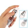 15/30/50Ml Uv Silver Lotion Bottle Empty Vacuum Pump Bottles Portable Facial Cream Foundation Airless Bottle Cosmetics Spray
