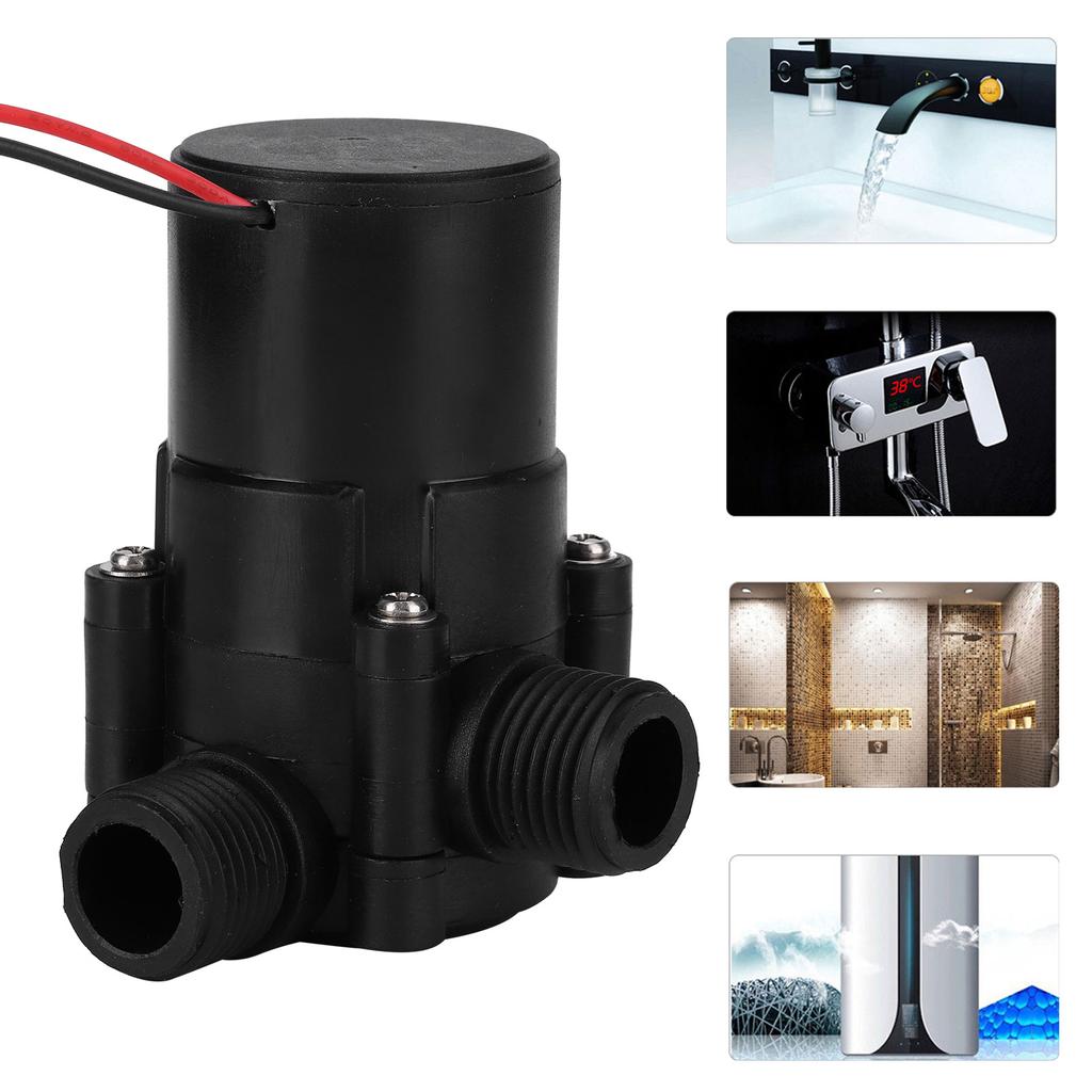 Портативный миниатюрный гидроэлектрический генератор постоянного тока, трубчатый трубопроводный генератор воды, 3,5 Вт, сад