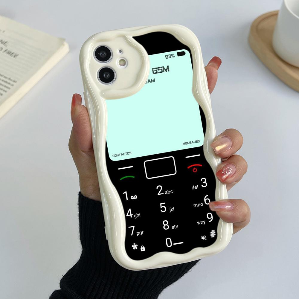 Ae95 Ретро дизайн телефона Художественные защитные чехлы для телефонов для Samsung S23 S24 Ultra A55 A14 A25 A13 Infinix Hot 40 Pro Tecno Spark 20C Wave Задняя крышка из ТПУ