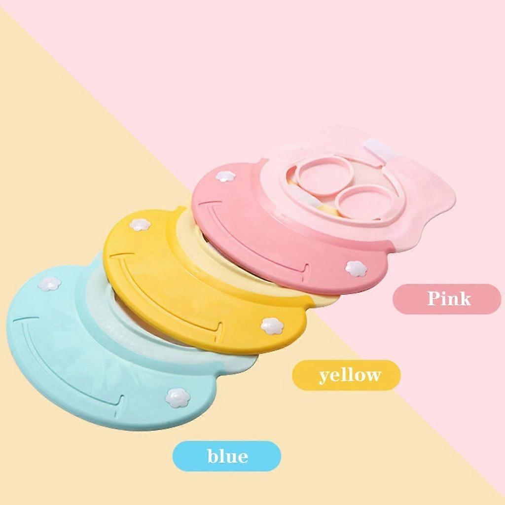 Shower Cap for Kids, Baby Shower Cap bath wash Shampoo rinser shield Hat Adjustable head hair Visor Protection Toddler and Children,Prevent water fro