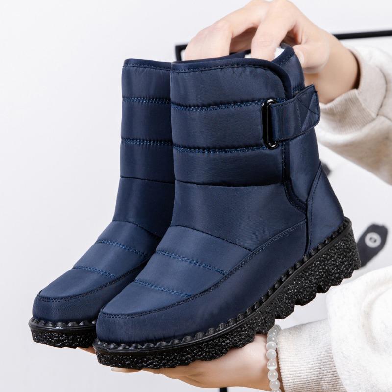 Fashion Boots Women Non Slip Waterproof Winter Snow Boots Platform Shoes for Women Warm Ankle Boots Cotton Padded Shoes