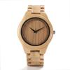 BOBO BIRD and Handmade Bamboo Wood Quartz Watch with Scale Lightweight Casual Sports Watch Men's Women's Movement, (Men's)