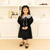 Made In Korea Recipe Lauren Dress with Cape – Stylish Fall/Winter Girls' School Outfit