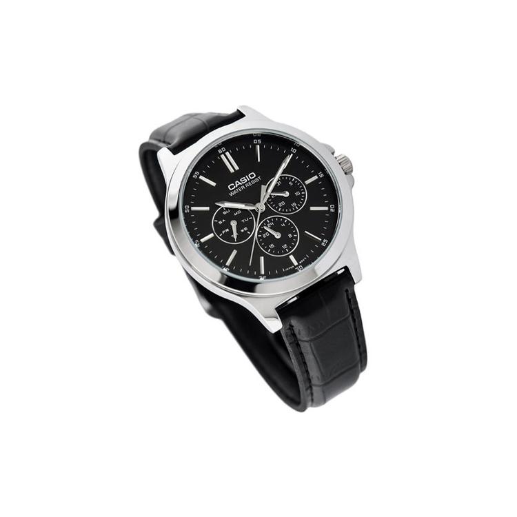 Casio Мужские часы Стандартной серии Черные MTP-V300L-1A MTP-V300L-1A