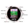 85mm GPS Speedometer Tachometer Water Temp Fuel Level Oil Press Voltmeter Odometer With GPS Antenna For Boat Car Speed Meter