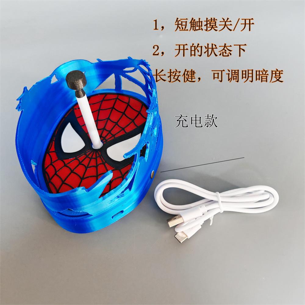 Anime Character Projection Night Light Shadow Lamp for Bedroom Sleep Creative Decorative Gift for Friends
