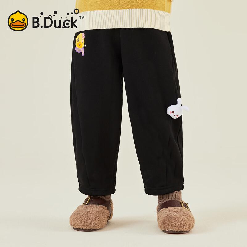 Повседневные брюки для девочек B.Duck с флисовой подкладкой
