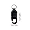 Compact PU Leather Inhaler Holder Keychain Sprayer Sleeve Accessory for Travel School Hiking and Everyday Convenience