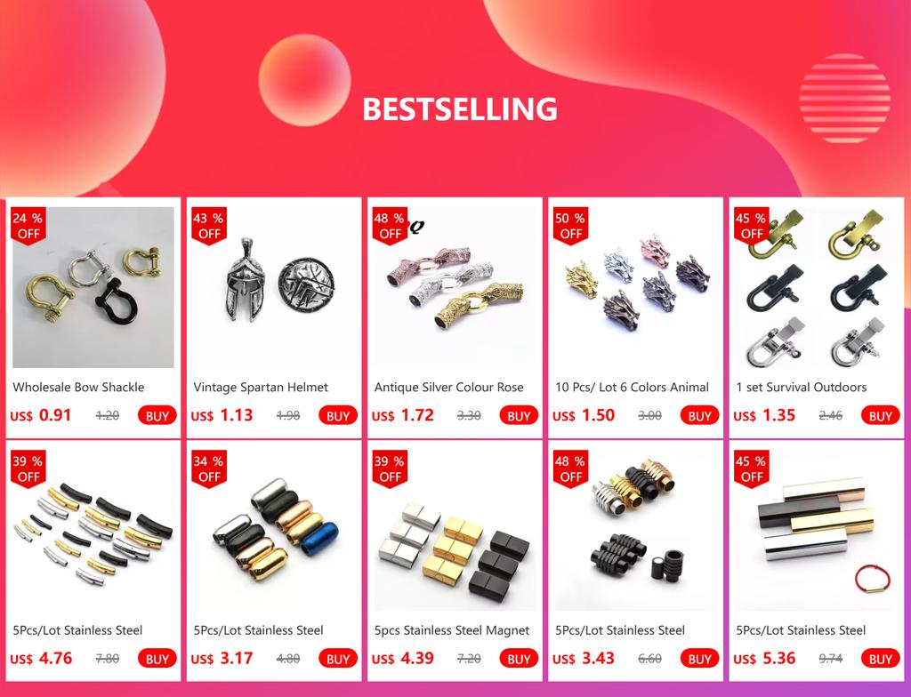 Stainless Steel Fine Polished Bright Surface Heart-shaped Magnet Clasps DIY Couple Bracelet Pendant with Connection Buckle