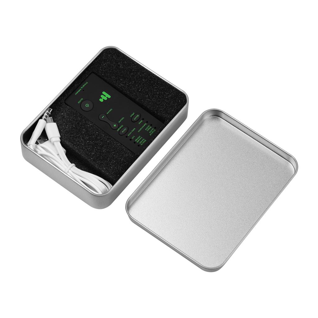 M1 Мини Портативная машина со звуковыми эффектами Устройство смены голоса Звуковая карта Звуковая карта для живых выступлений