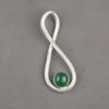 Green Onyx Pendant Handmade Gemstone Jewelry, 925 Solid Sterling Silver Pendant Unique Design Jewelry