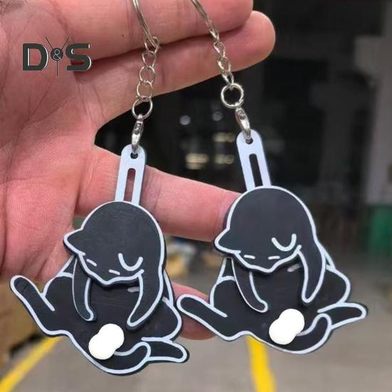 Брелок для ключей с изображением шевелящегося кота, вращающиеся шарики для кошек, игрушка для снятия стресса, брелок с изображением котенка, подвеска для любителей кошек, подарочные пакеты и брелоки