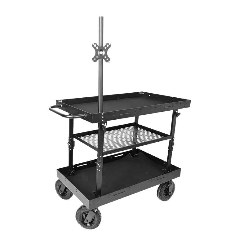 Director's Folding Tool Cart: Studio Shooting Hand Truck & Workbench