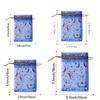 20PCS Moon Stars Drawstring Organza Bags Jewelry Gift Bags Pouches Gold Star Organza Favor Pouches for Christmas Wedding