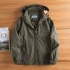 Повседневное пальто мужское весенне-осеннее свободное большого размера мужская куртка среднего возраста спортивная верхняя мужская куртка с тремя защитными свойствами