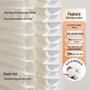 Punch-Free Day & Night Honeycomb Blinds: Heat-Insulating Full Light-Blocking Curtains for Bedroom, Living Room, and Study