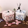 Multicolor Flying Butterfly Gift Box Paper Auto Expand Exploding Gift Box Wind Up Mechanism Novelty Present Box