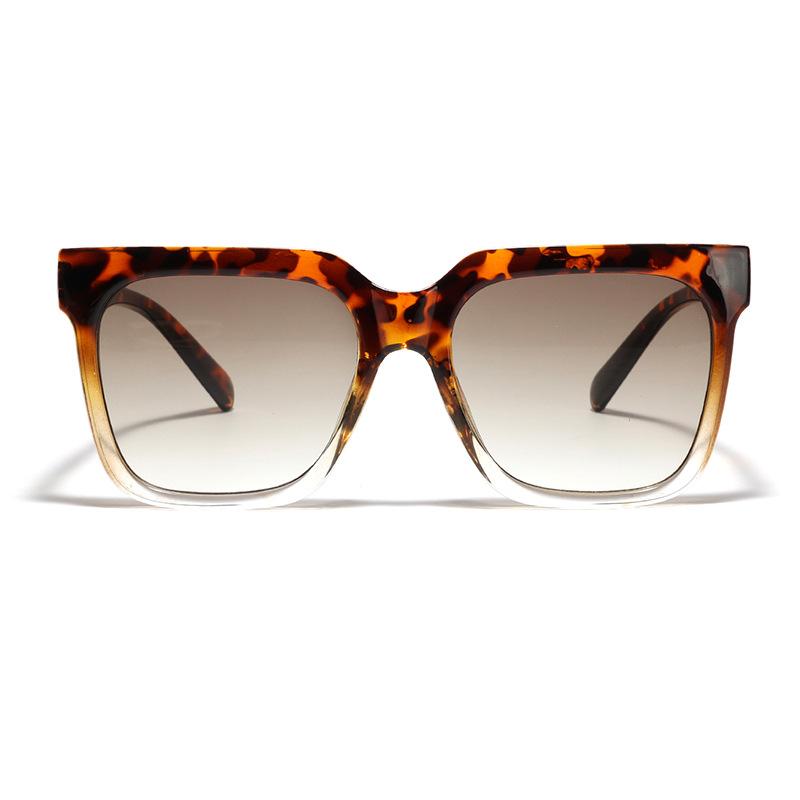 Очки с большой квадратной оправой, женские солнцезащитные очки с металлическими заклепками, закрывающие лицо, мужские