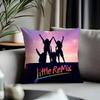 Fashion Llittle Mixiou Cushion Cover Antidustmite Pillowcase Invisible Zipper Silky Short Plush Sofa Cushion Cover