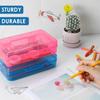 Transparent Pencil Case Large Capacity Marke Pen Organizer Durable Pen Box  School Office