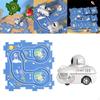 Creative Car Track Puzzle Set for Kids - Educational Toy with Building Blocks