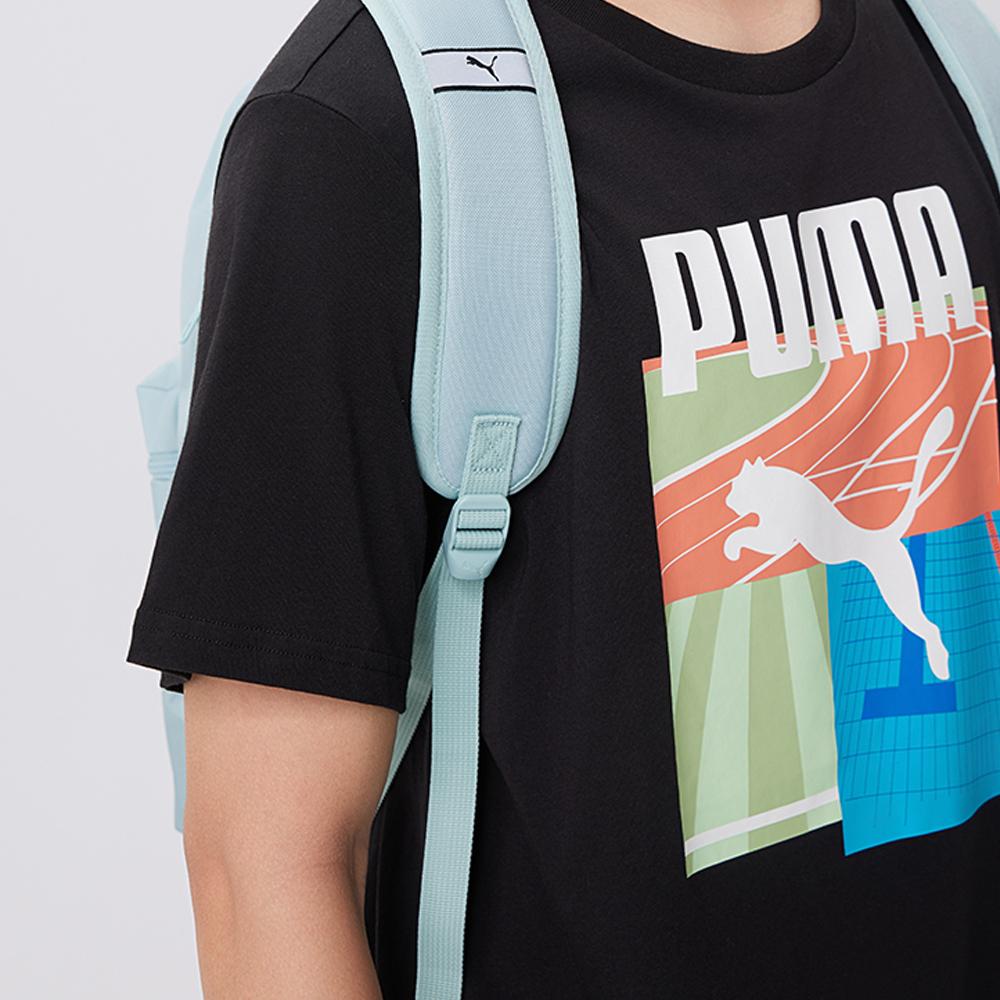 Puma Рюкзак из ткани с нашивками Унисекс Мятно-зеленый 079194-05