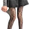 Колготки сетка с цветочным узором женские сексуальные кофейные ажурные колготки Лолита нейлоновые прозрачные кружевные чулки