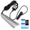 10 В светодиодный светильник для ног салона автомобиля с аксессуарами, пульт дистанционного управления с подсветкой, автоматический декоративный светильник RGB