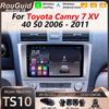 Android 16 Car Radio Auto For Toyota Camry 7 XV 40 50 2006 2007 2008 2009 2010 2011 Video Multimedia Player Carplay Wireless BT