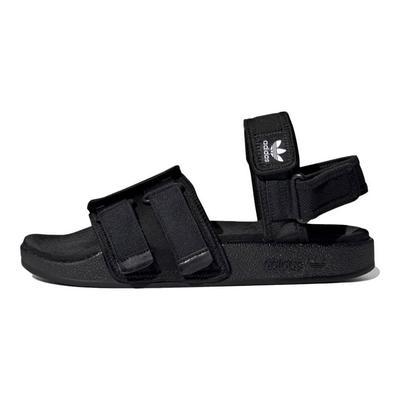 Adilette Sandal Черно-белые кроссовки унисекс Core-Black Cloud-White GZ8409