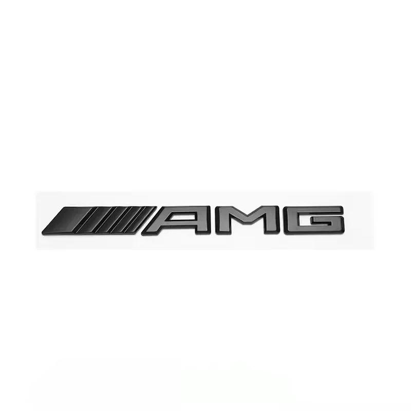 UMEG7 1Pcs 3D Metal Emblem Car Body Rear Trunk Sticker Decor Decal Modify Accessorie For Mercedes Benz AMG W205 W204 W206 W213 W212 W2