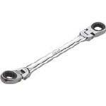 Ключ торцевой с храповым механизмом Kyoto Machinery Tools с поворотной головкой 21X23 мм MR12123F (КТК) (Двойной тип)