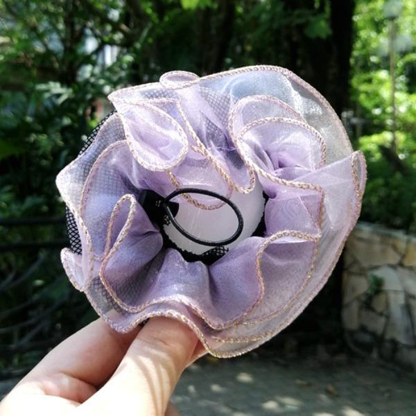 Невидимая сетка для волос, сетчатый карман, бесшовная повязка на голову для девочек, головные уборы для балета и танцев, пучок для волос, головной убор, аксессуары для волос, головной убор