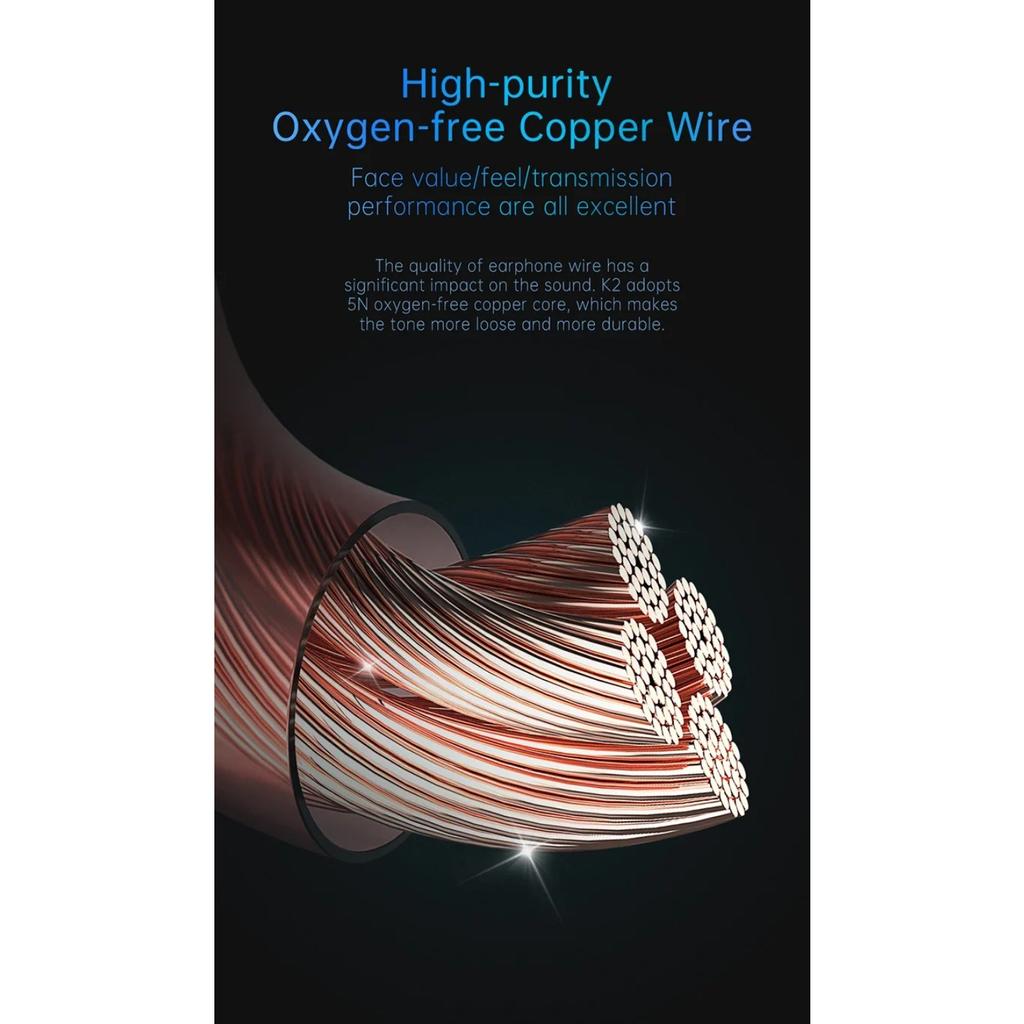 Original Copper Driver HiFi Wired Earphone Race Sport Headphone Bass Stereo Gaming Headset Music Earbuds 3.5MM In Ear With Mic