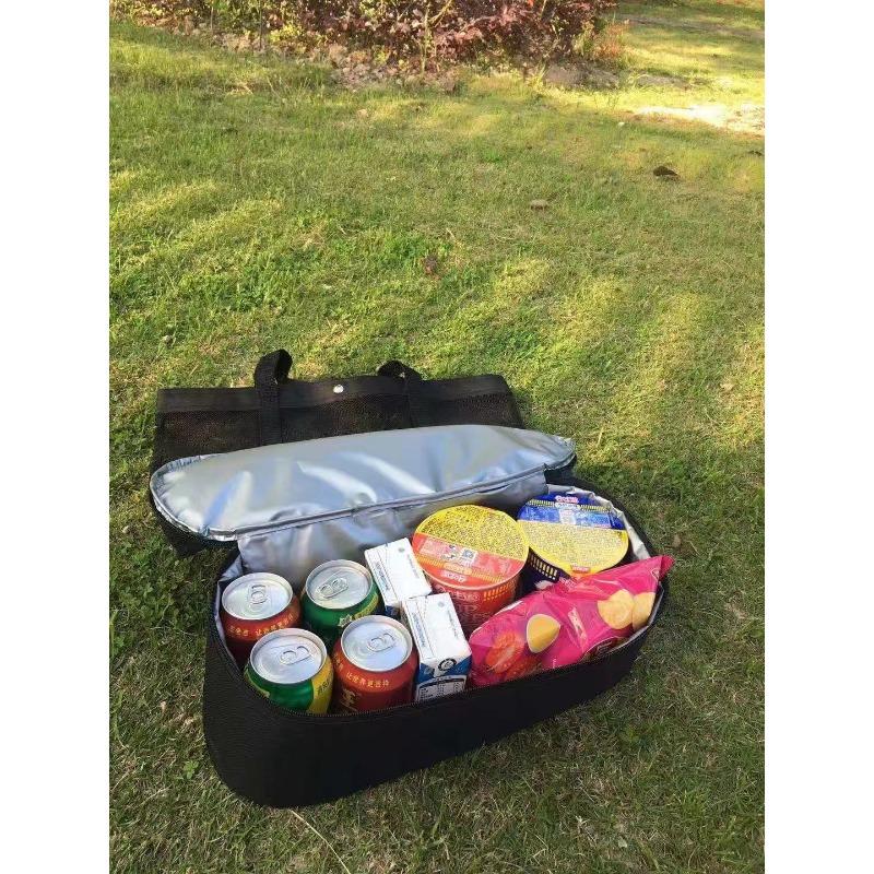 Сумка для пикника на открытом воздухе, пляжная изоляция, сумка для свежего льда, сетчатая пляжная сумка, креативный многофункциональный мешок для льда