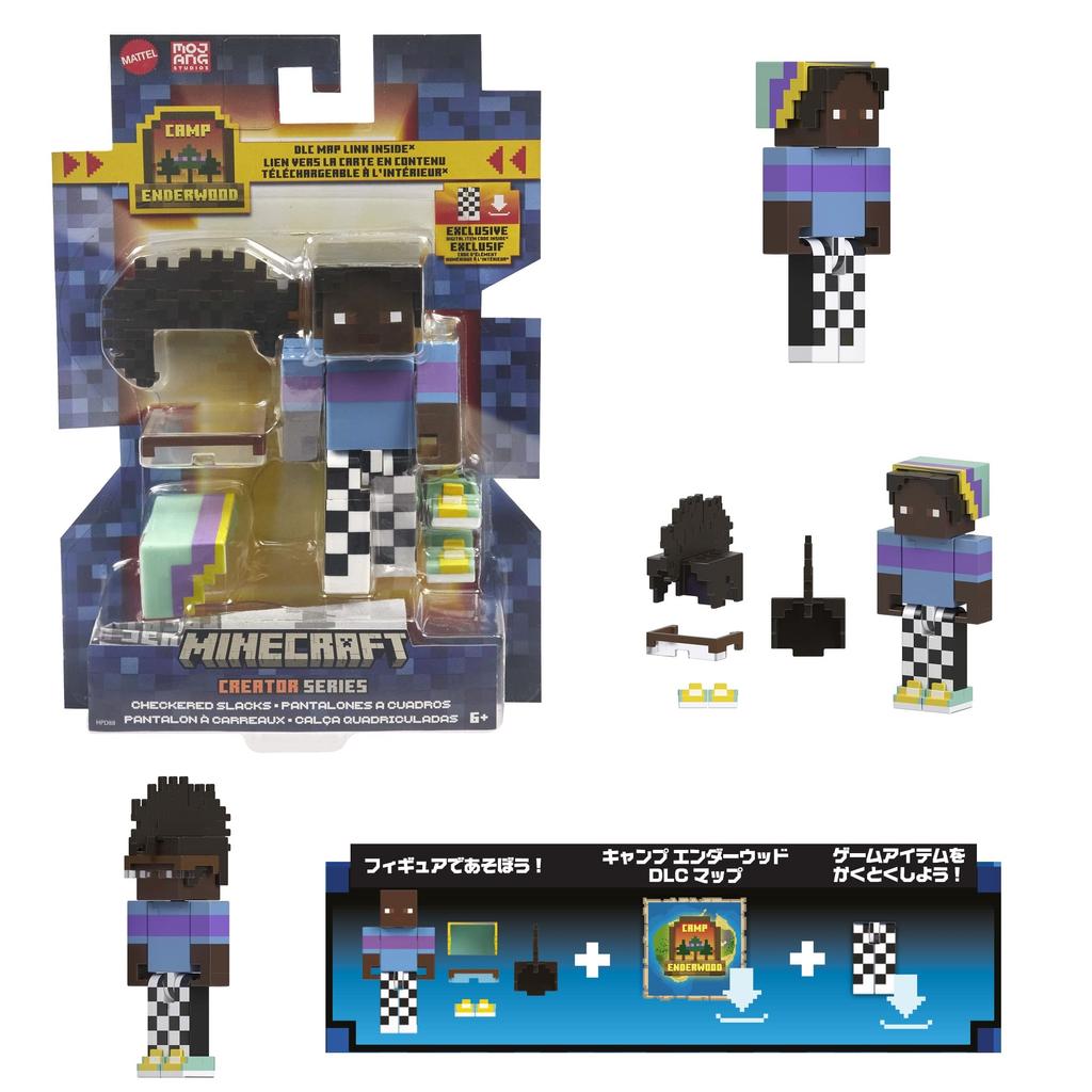 Minecraft Creator Series Figure F Assortment In Box Containing 8 Years Old and (MINECRAFT) [Sold Figures] [6 Up] 986F-HJG74