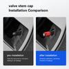 VW GTI GOLF 2026 Hot For VW VOLKSWAGEN 4Pcs 3D Metal Car Tire Valve Caps Wheel Dust Covers Compatible with Volkswagen GTI R-Line