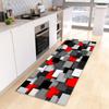 Геометрический кухонный ковер, коврик для двери, спальня, детская гостиная, ковер с татами, коридор, нескользящий коврик