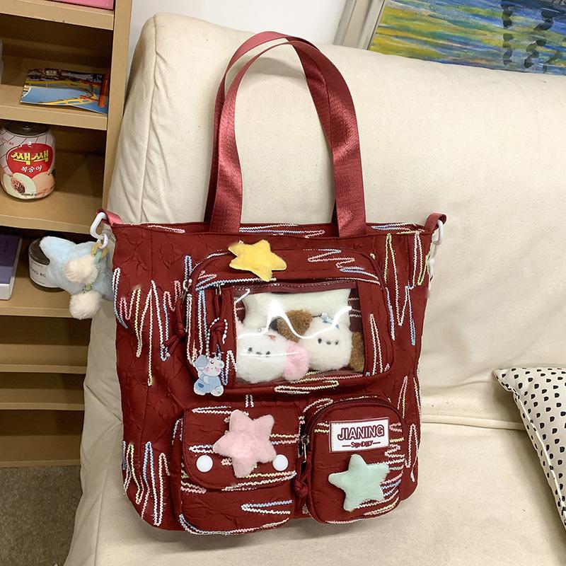 Children's Schoolbags Elementary School Girls Junior High School Students High Value Two Piece Pain Bag Backpack