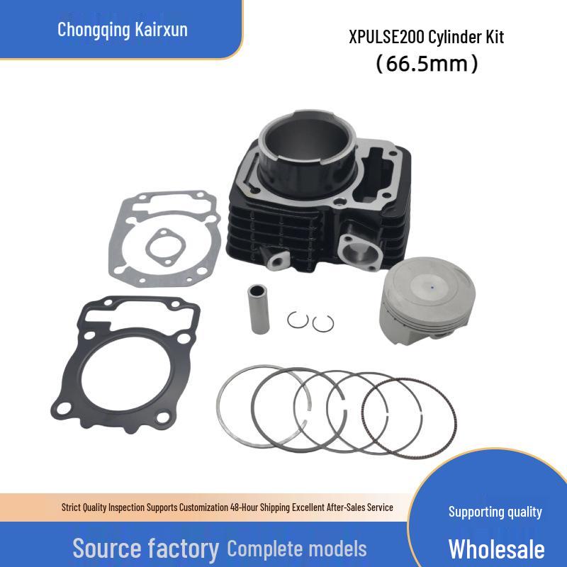 Цилиндровый комплект для мотоцикла 66,5 мм для HERO XPULSE200/Hunk190R с впрыском топлива