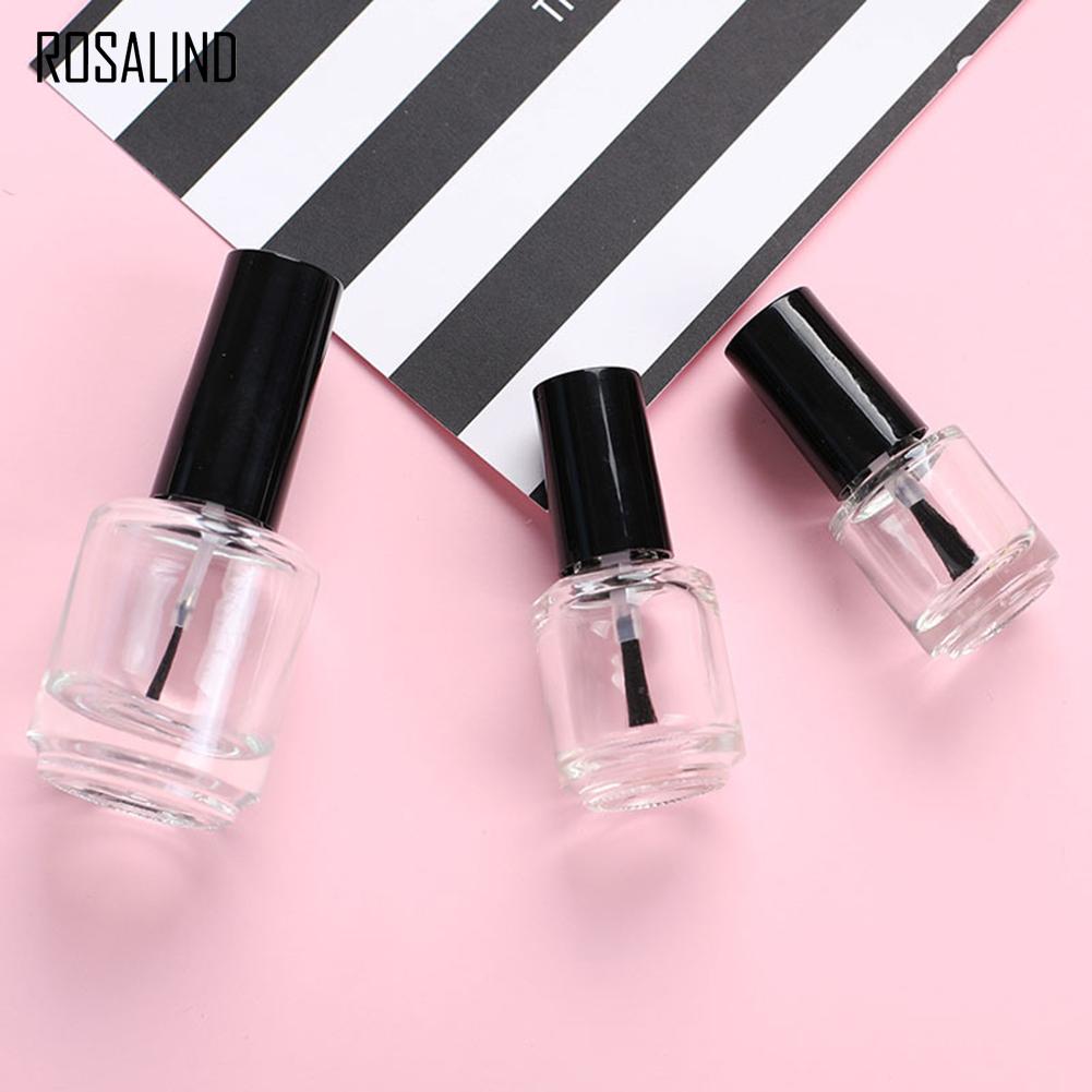 Модный гель Oranments 5/7,5/10 мл, дорожный многоразовый стеклянный пустой флакон для хранения, контейнер для лака для ногтей