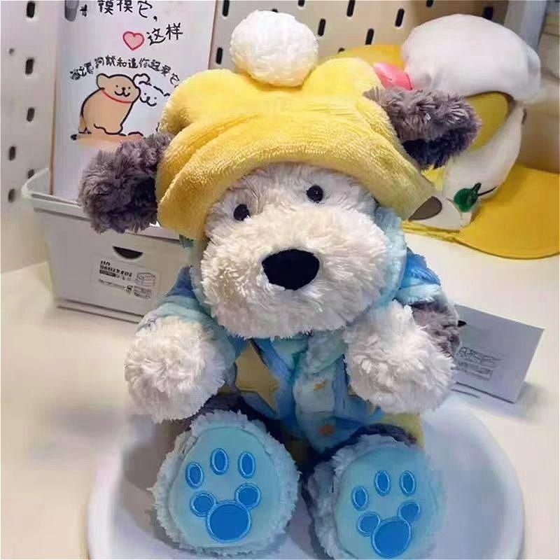 35 см Милая Плюшевая Игрушка Пастушья Собака Тангбули Мягкая Набивная Бело-Серая Собачка Подушка Носимая Одежда Кукла Подушка Детские Подарки на День Рождения