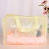 Floral Storage Bag Zipper PVC Make Up Bag Swimming Bags Bathing Storage Bag Travel Cosmetic Bag