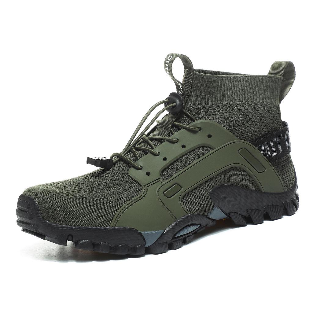 Men's Large Size Outdoor Hiking and River Tracing Shoes for Leisure Fishing and Wading