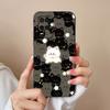Чехол для Oppo A54 A54S Простой Милый Дизайн Полная Защита Корпус Телефона Для Oppo A 54 4G Задняя Крышка Мягкий Жидкий Силикон Футляры