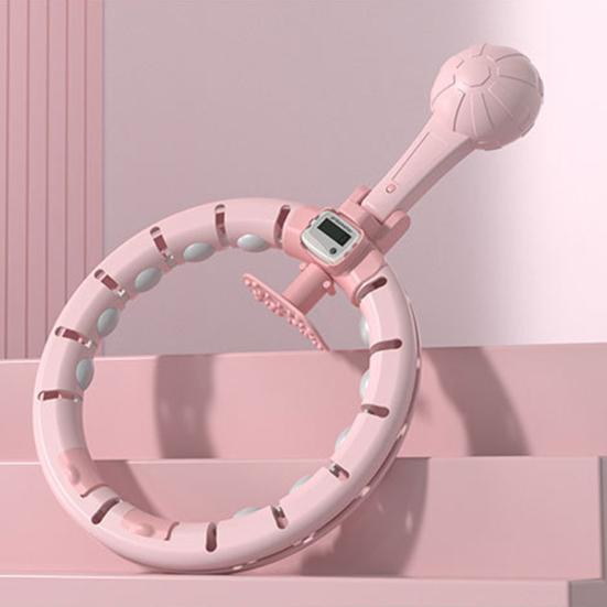 Умное кольцо Hula, тихое, взвешенное, съемное, регулируемое, 5 передач, массажное, сжигающее жир, фитнес-оборудование для тренировок на талии и животе со счетчиком