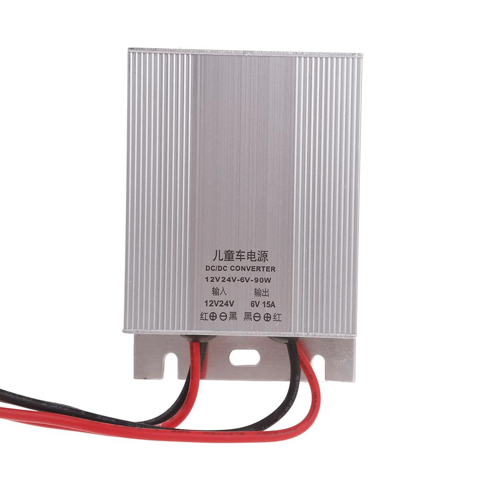 Преобразователь напряжения питания C 12 В/24 В в C 6 В 10 А, 6 В 15 А, 6 В 20 А 60 Вт 90 Вт 120 Вт водонепроницаемый преобразователь напряжения