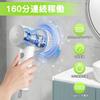 [.co.jp Exclusive] IYGLKD Bath Polisher with 2000mAh High-Capacity Battery, Electric Brush, and 6 Replacement Brush Heads, IPX7 Waterproof, for Bathro